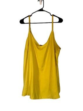 Torrid Yellow Lightweight Sleeveless Basic Tank Top Women Sz 3 Sz 3x